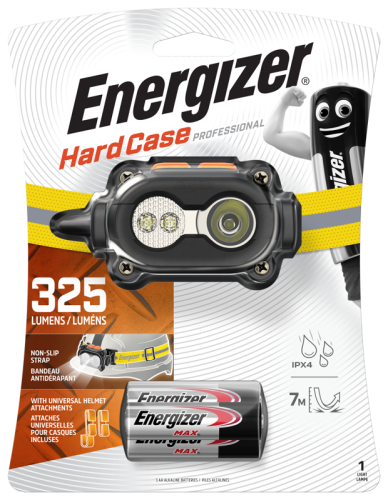 Energizer HARDCASE HEADLIGHT W/ATTACHMENT