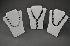 Arrangierständer weiße Kunstleder (DKPL-W)