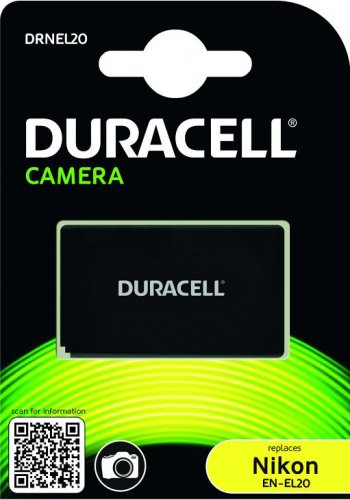 Duracell DRNEL20, Nikon EN-EL20, 7.4V, 800 mAh