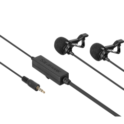 Saramonic LavMic 2m Dual Wired Lavalier Microphone