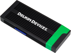 Delkin Kartenlesegerät CFexpress Typ B & SD UHS-II Karte