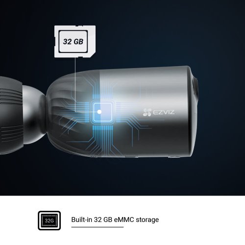 Ezviz CS-BC1C IP kamera, venkovní, WiFi, 2MP, IR 10m, baterie