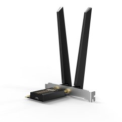 TP-Link Archer TBE552E BE9300 WiFi 7 PCIe placă de rețea, Bluetooth, antenă detașabilă