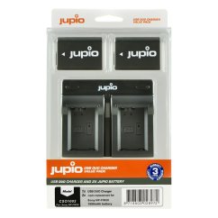 Jupio set 2x NP-FW50 pro Sony, 1.030 mAh + duální nabíječka
