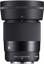 Sigma 30mm f/1.4 DC DN Contemporary Lens for Fuji X