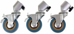 forDSLR Tripod Wheels Set of 3 for Leg Diameter 25mm