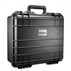 Mantona Outdoor pevný ochranný kufr M+ (vnitřní rozměr: 39,5x32x14,3 cm), černý