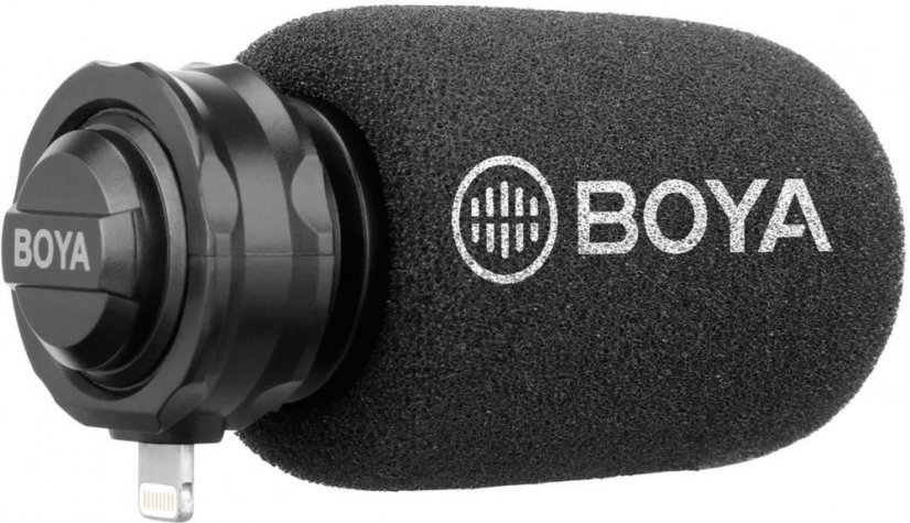 BOYA BY-DM200 Digitales Stereo Cardioid-Kondensatormikrofon MFI-er für iOS-Geräte