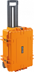 B&W Outdoor Koffer Typ 6700 mit Schaumstoff Orange