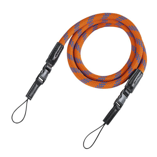 Hama Braid 120, popruh na fotoaparát, délka 120 cm, oranžovo/modrý