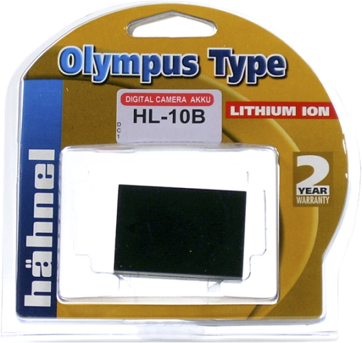 Hähnel HL-12B, Olympus Li-10B/12B, 1200mAh, 3.7V, 4.4Wh