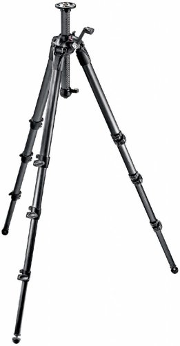 Manfrotto MT057C4-G, 057 Carbon Fiber Tripod 4 Sections Geared