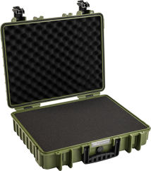 B&W Outdoor Cases BW Outdoor Cases Type 6040 / Bronze green (pre-cut foam)