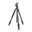 AOKA KG254C Carbon Stativ+BH33R Kugelkopf, schwarz