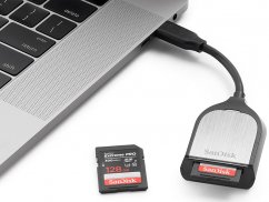 Sandisk Extreme PRO UHS-II, USB 3.0 Type C, SD Card Reader