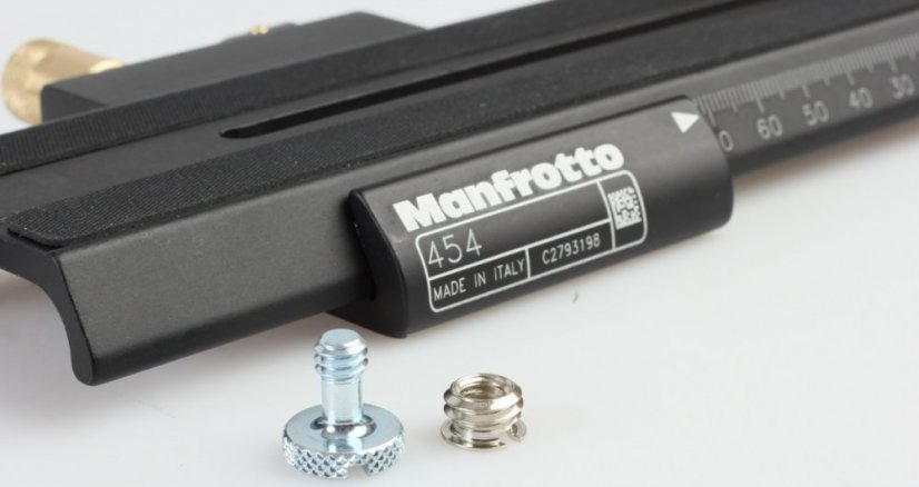 Manfrotto 454 mikroposuv s rozsahom 120 mm