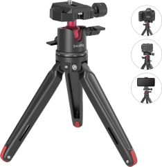 SmallRig 2664 Stolní mini tripod s panoramatickou kulovou hlavou