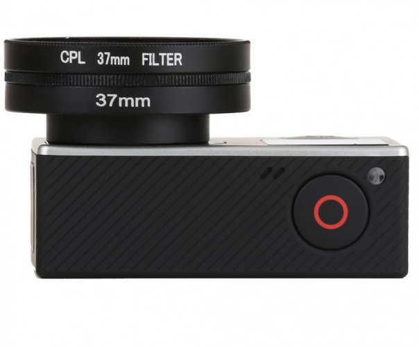 B.I.G. Polarizační filtr 37mm s adaptérem pro GoPro