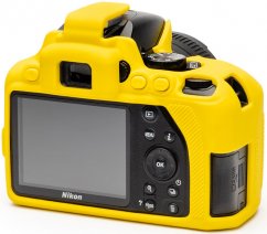 easyCover Silikon Schutzhülle f. Nikon D3500 Gelb
