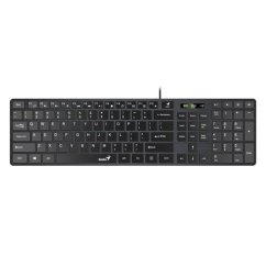 Set klávesnica + myš Genius SlimStar C126, drôtový, CZ+SK layout, USB, nízky profil, černý