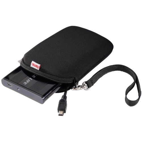 Hama puzdro na externý harddisk 2,5", neoprénové, čierne