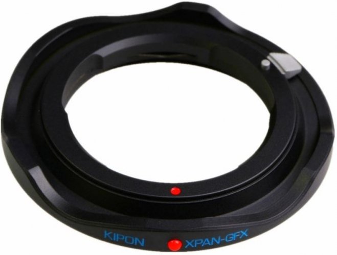 Kipon Adapter from Hasselblad XPAN Lens to Fuji GFX Camera