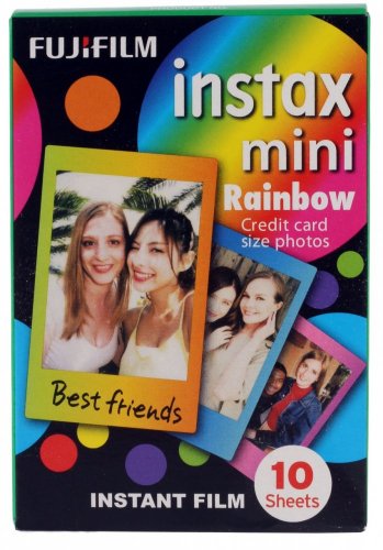 Fujifilm ColorFilm INSTAX mini 10 fotografií - RAINBOW
