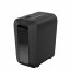 Aktenvernichter Fellowes LX 65 P-4, Querschnitt 4x40mm, 10 Blatt, 22l, Kreditkarte, schwarz