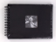 FINE ART 24x17 cm, Photo 10x15 cm/50 pcs, 50 Pages, Black Sheets (Black)