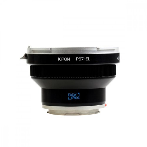 Baveyes Adapter für Pentax 67 Objektive auf Leica SL Kamera (0,7x)