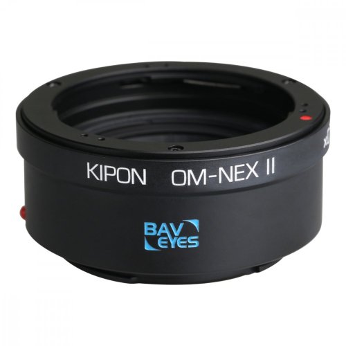 Kipon Baveyes adaptér z Olympus OM objektivu na Sony E tělo (0,7x) verze II