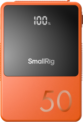 SmallRig 4871 V-Mount baterie Mini VB50 (Oranžová)