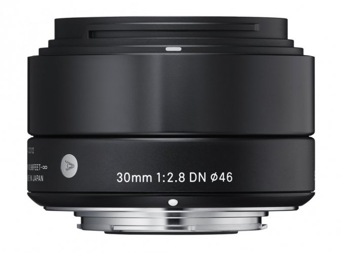 Sigma 30mm f/2.8 DN Art Black Lens for MFT