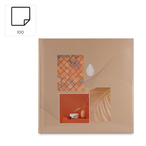Hama album klasický SINGO II Terracotta 30x30 cm, 100 stran