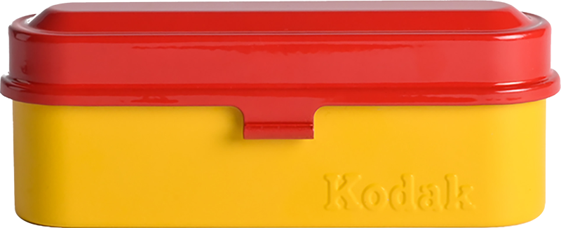 Kodak Film Case 135 (malé) červená/žlutá
