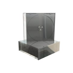 1 CD-hez való 5,2 mm-es tok – fekete – 100 db karton