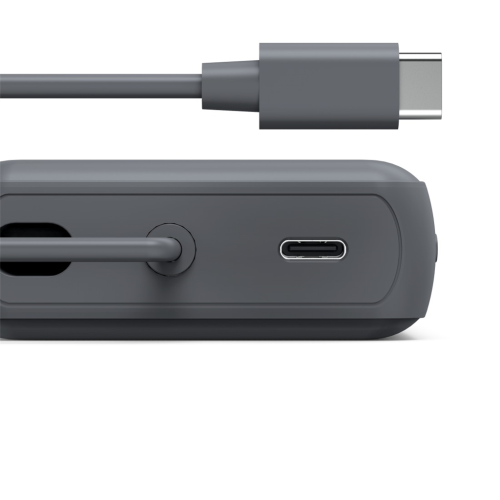 Hama Travel, powerbanka 10000 mAh, 3 A, výstup: 2x USB-C, s integrovaným kabelem