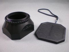 Sluneční clona pro kameru 30mm včetně krytky