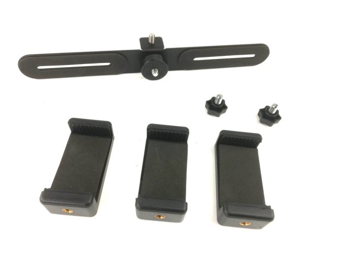 Kovový držák Elementrix pro 3 telefony (DT335)