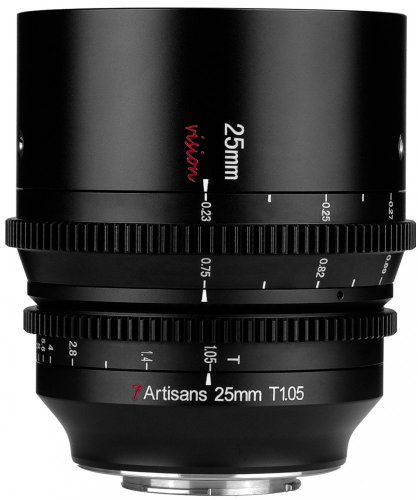 7Artisans Vision 25mm T1,05 (APS-C) für Sony E