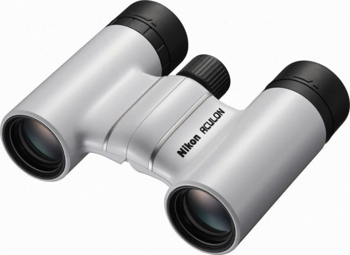 Nikon 8x21 CF Aculon T02 Kompaktes Fernglas (Weiß)