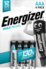 Energizer Max Plus AAA 4-Pack