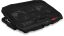 Chladicí podložka Connect IT pod notebook FrostWind s červeným podsvícením, ČERNÁ