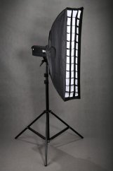 Strip Softbox s voštinou 22x95cm, systém Bowens