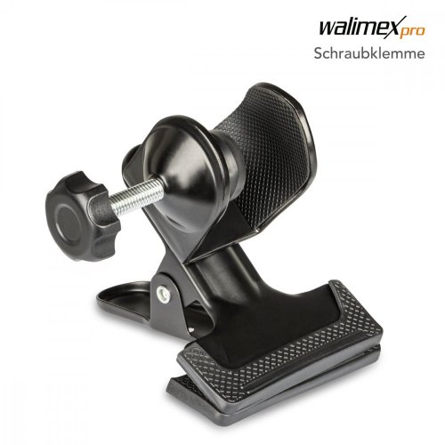 Walimex pro Screw Clamp for Mounting on Rods and Plates