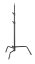 Avenger C-Stand 25 With Sliding Leg In Black Finis