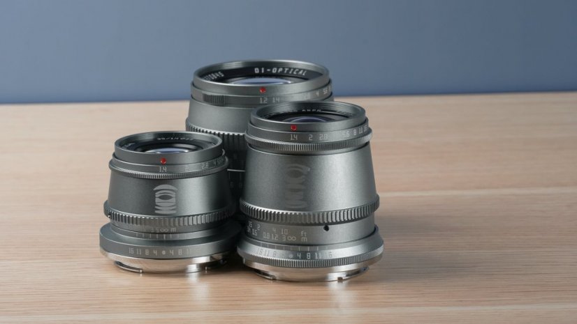 TTArtisan 17mm-35mm-50mm (APS-C) sada Titanium objektívov pre Sony E