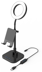 Digipower Success Phone Holder with 6" ring light