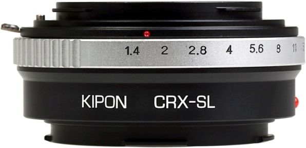Kipon adaptér z Contarex objektivu na Leica SL tělo