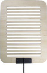 Kupo KH-B1824 Wood Cucoloris (Cookie) Blinds - 18'' x 24''